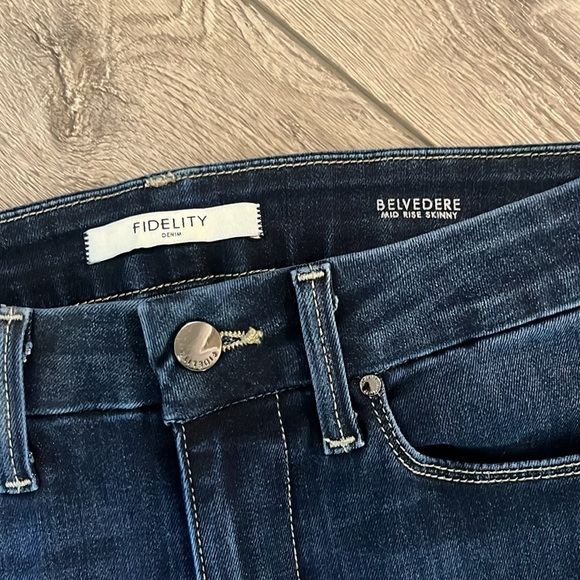 Fidelity jeans mid rise skinny Belvedere 28 - Picture 4 of 8